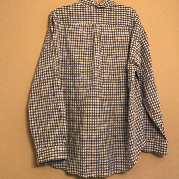 Tommy Hilfiger Blue Check Button Down - Size XL - Picture 6 of 7